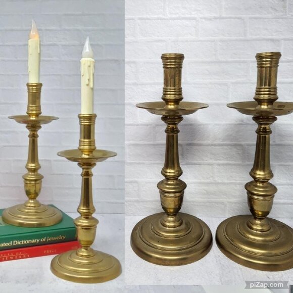 Pair 18th or 19th Century Large 12